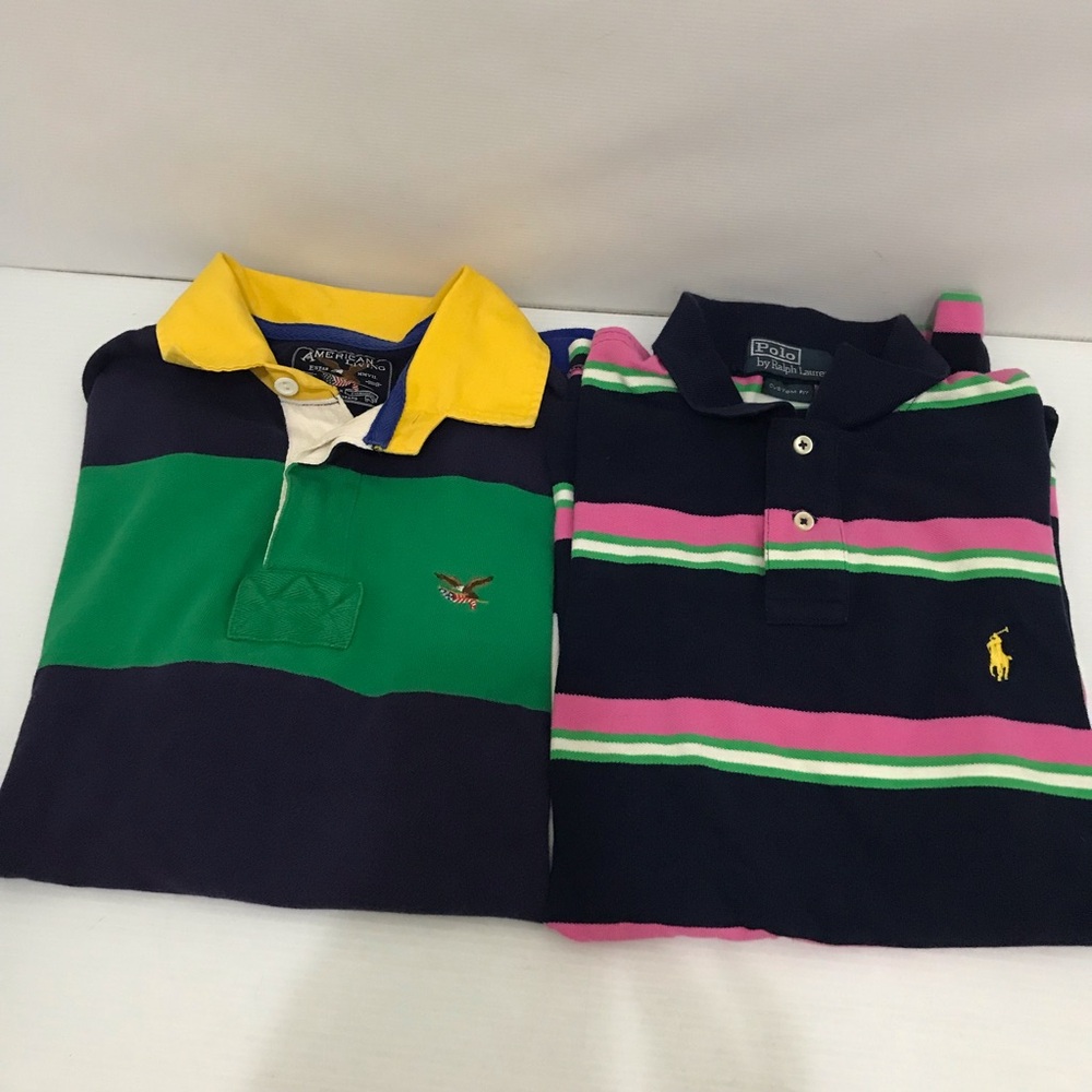 Polo by Ralph Lauren & American Living Polo Shirts Size M